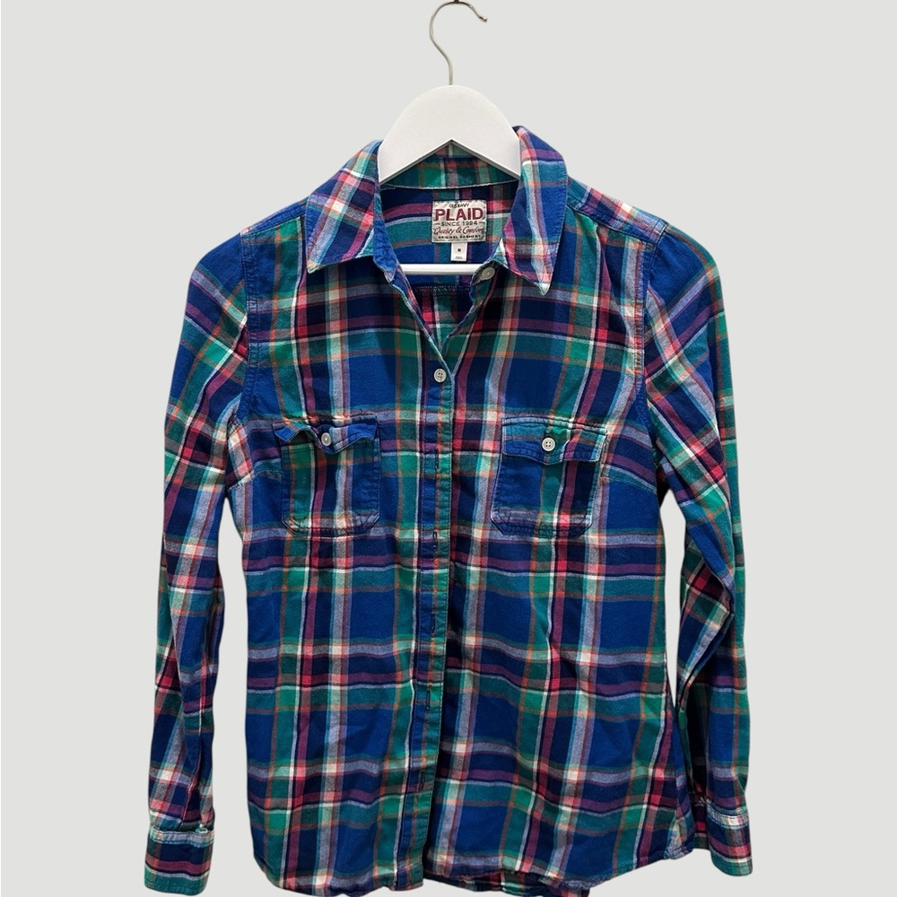 Vintage-Inspired Plaid Flannel – Soft + Fitted Classic